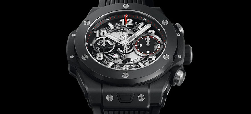 Replica Hublot Big Bang Unico Black Magic